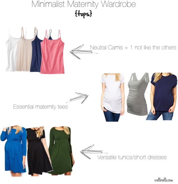 How To Minimalist Maternity Wardrobe
